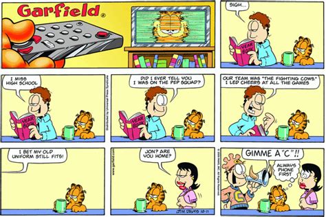 Garfield, October 2009 comic strips | Garfield Wiki | Fandom