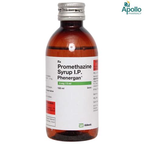 Phenergan Syrup | Uses, Side Effects, Price | Apollo Pharmacy