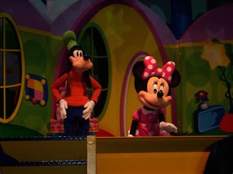 Goofy and Minnie at Mickey Mouse Clubhouse at Playhouse Di… | Flickr
