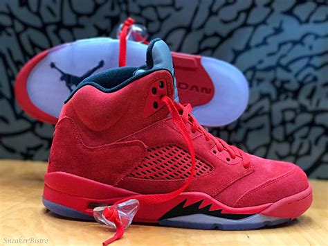 SNEAKER BISTRO - Streetwear Served w| Class: Air Jordan Retro 5 "Red Suede"