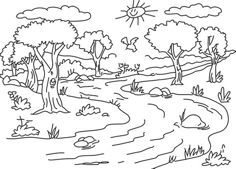 Desenhos de Meio Ambiente para Colorir - Curso Completo de Pedagogia