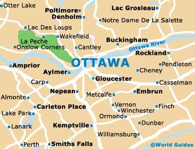 Ottawa Maps and Orientation: Ottawa, Ontario - ON, Canada