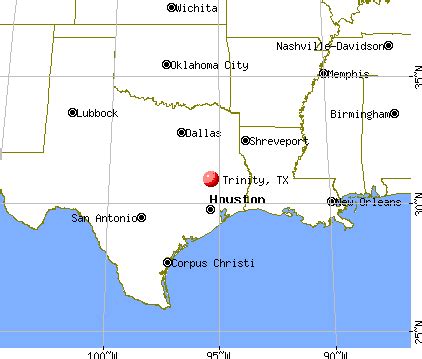 Where Is Trinity Texas On The Map | Draw A Topographic Map