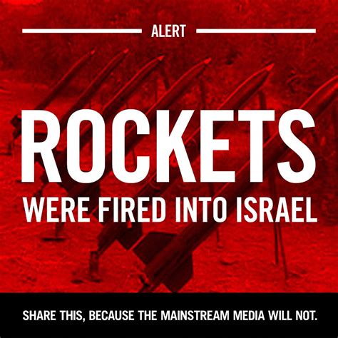 Infographics: Rockets Were Fired Into Israel | In response t… | Flickr