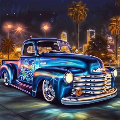 Chevrolet 3100 Lowrider Bomb Truck Chevy Low Rider Poster Wall Art by LowriderArt on Etsy ...