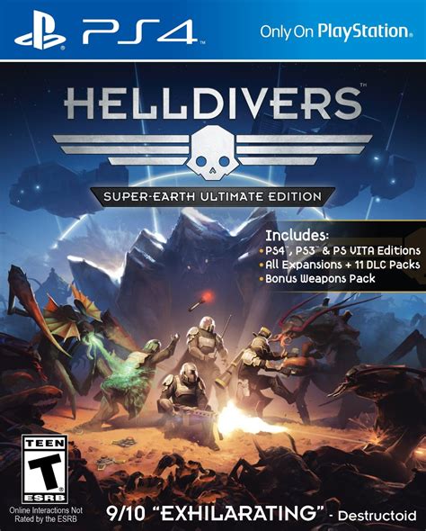 New Games: HELLDIVERS (PS4, PS3, PS Vita) | The Entertainment Factor