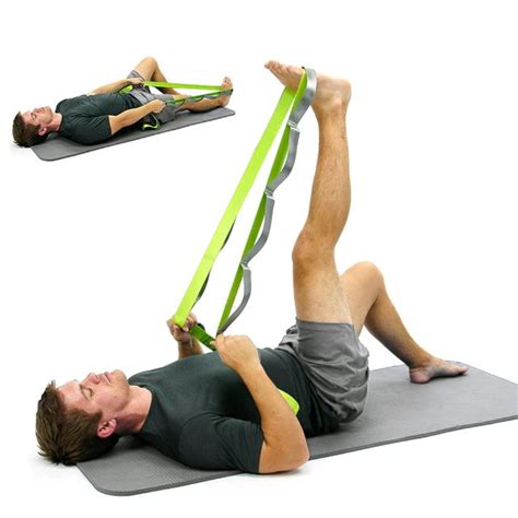 HAMSTRING STRETCH WITH MULTI-LOOP STRAP by Greg T. - Exercise How-to - Skimble