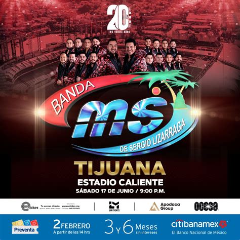 Banda MS en Tijuana 2023 - Tijuana Eventos, Conciertos