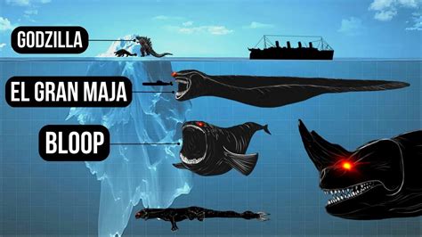 El Gran Maja & Bloop | Size Comparison vs Legendary Sea Monsters | Sea ...