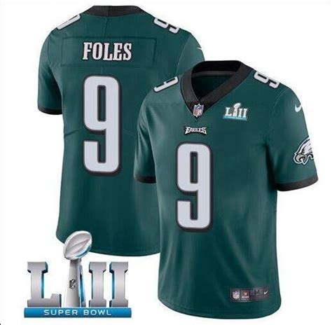 Nick Foles #9 Philadelphia Eagles Limited Player Jersey Men's Midnight ...