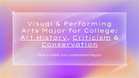 Conservation PPT template Download