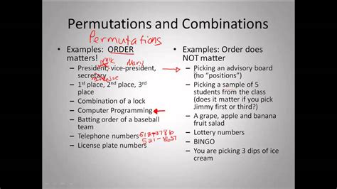 Statistics Counting Rules: Basic Counting Rule, Permutations and Combinations - YouTube