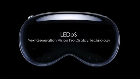 LG Display confirmed that their next-gen LEDoS display technology for XR Headsets is now in ...