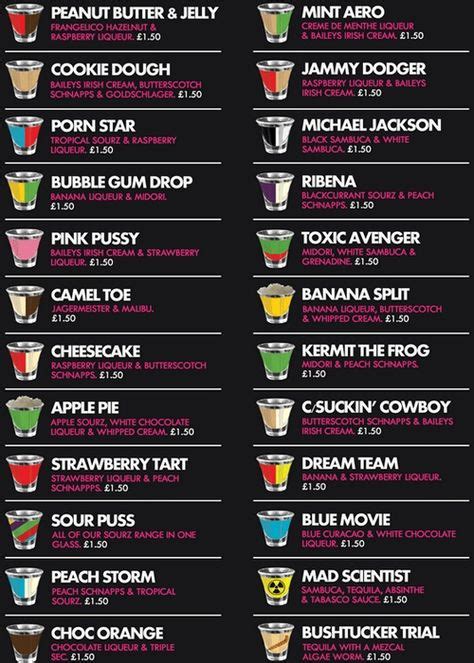 40 Funny Drink Names ideas | yummy drinks, alcoholic drinks, alcohol ...