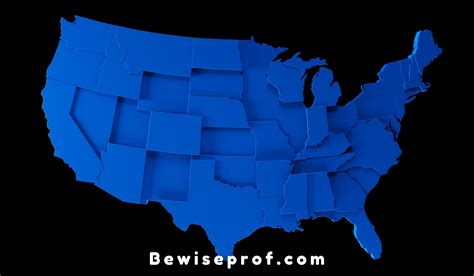 List Of 50 States And Capitals List In Alphabetical Order - Be Wise Professor