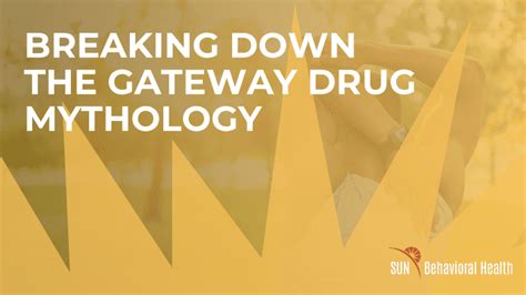 Breaking Down The Gateway Drug Mythology - Most Common Gateway Drugs