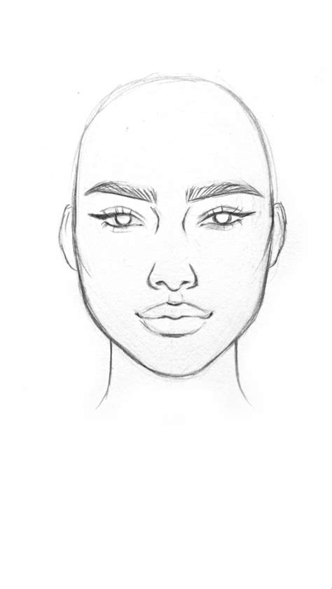 Pin de pascale sencee em Dessins em 2023 | Desenho rosto feminino, Desenho de rosto simples ...