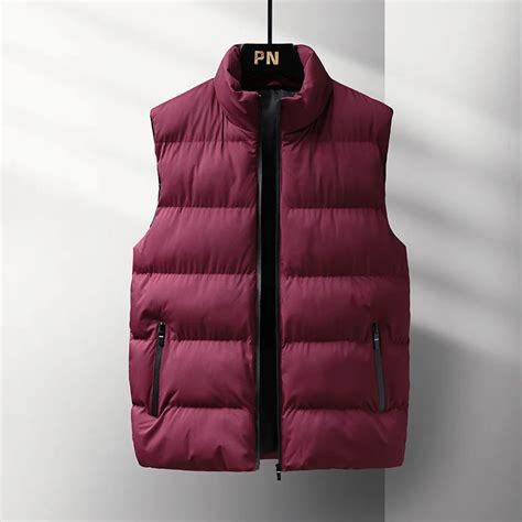 Men's Autumn Winter Down Cotton Vest