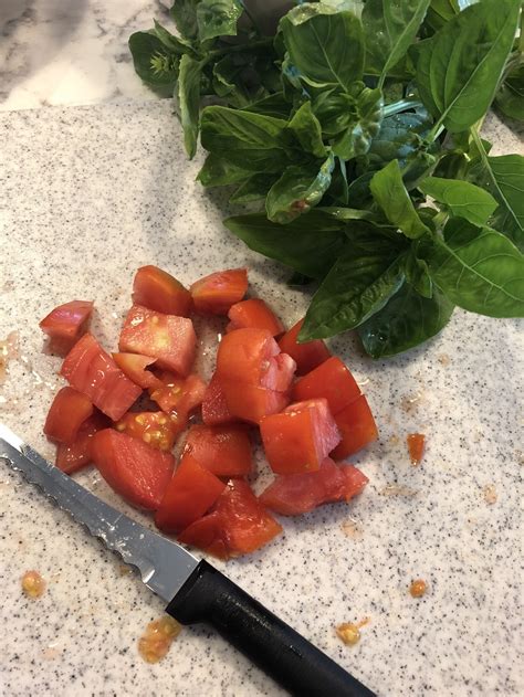 Watermelon and Tomato Basil Salad - DeSocio in the Kitchen