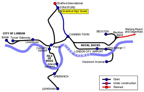 Stratford High Street DLR station : DLR : TheTrams.co.uk