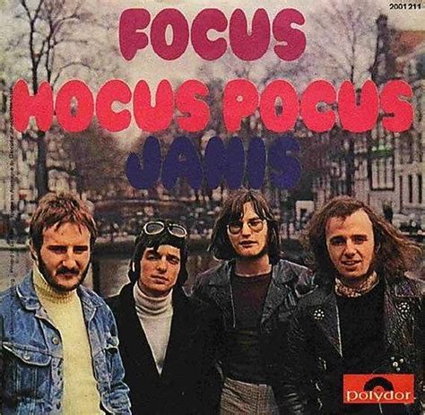 Song Of The Week: "Hocus Pocus" by Focus | Rock album covers, Album ...