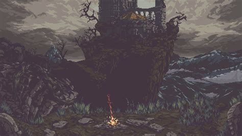 Dark Souls Pixel Art GIF : gaming