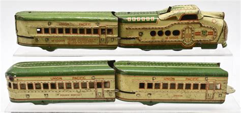 Sold Price: Marx M10005 Union Pacific Passenger Train Set - May 5, 0122 ...