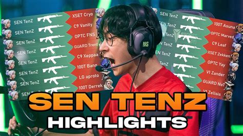 SEN TenZ 2022 Tournament HIGHLIGHTS - YouTube