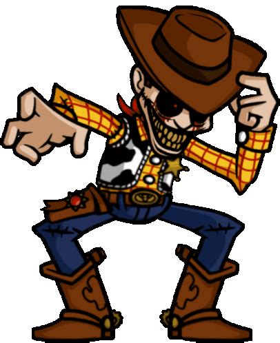 Woody Exe Down Pose Sticker - Woody EXE Down Pose Toy's Madness Friday - Discover & Share GIFs