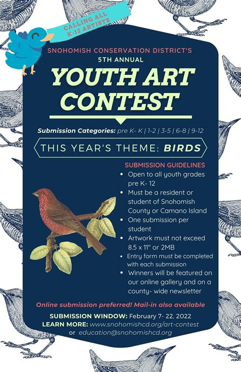 5th Annual Youth Art Contest Submission Deadline — Snohomish ...