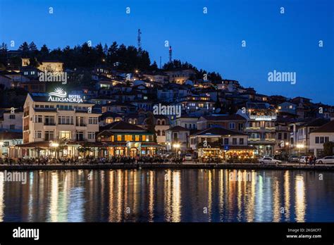 City of Ohrid, old town, lake Ohrid, Macedonia, Balkans Stock Photo - Alamy