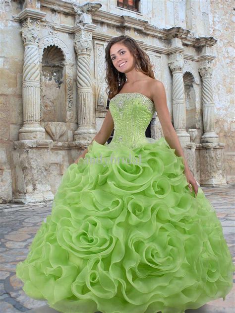 Green Quinceanera Dresses | Dressed Up Girl