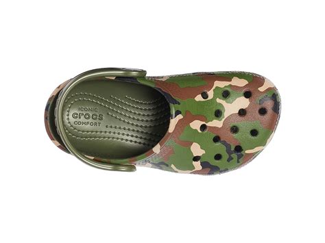 Crocs Classic Camo Clog - Kids' | DSW