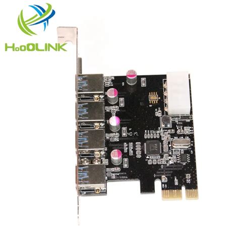 Vl805 4 Port Pcie To Usb3.0 Riser Card Pci Express To Usb 3.0 Converter - Buy Pci Express To Usb ...