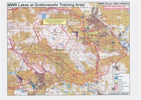 Map of Grafenwoehr training center. | H Company , 2nd Squadron 11th ...