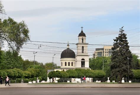 The Capital City of Republic of Moldova, Chisinau Stock Image - Image ...