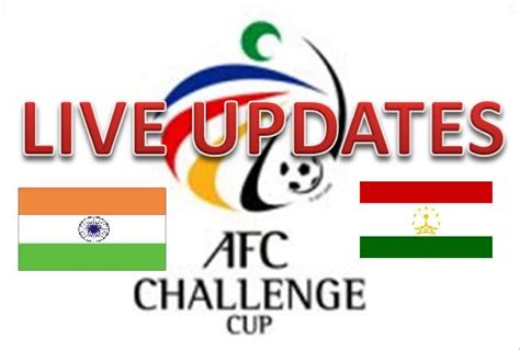 AFC Challenge Cup 2012 : LIVE Updates - India v Tajikistan