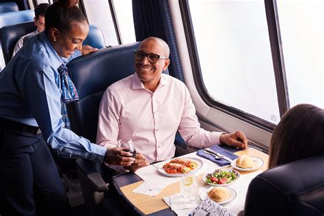 Amtrak Launches All-New Acela First Class Dining Menu - Railway Age