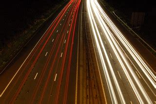 Night Lights on the M3 | Always wanted to try this but it's … | Flickr