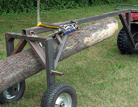 ATV Log Moving Arch, by J. Paddock | Welding projects, Chainsaw mill ...