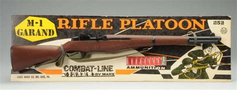 Marx Combat Line M-1 Garand Rifle Platoon Gun. - Jul 27, 2014 | Dan Morphy Auctions in PA