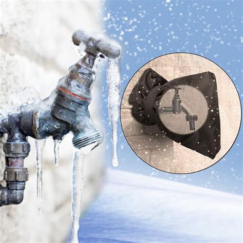 Hadanceo 2/4Pcs Faucet Cover Reusable Easy to Install Winter Freeze ...