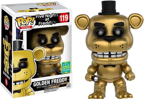 Funko Five Nights at Freddys Funko POP Games GOLDEN Freddy Exclusive ...