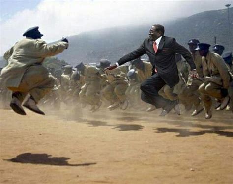 Robert Mugabe Has Become A Sensational Meme With #MugabeFalls - Barnorama