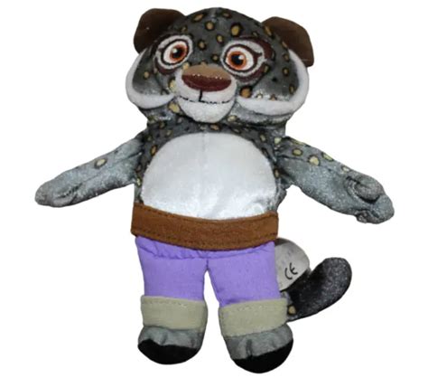 KUNG FU PANDA Tai Lung Snow Leopard Plush Stuffed Toy 6" Dreamworks ...