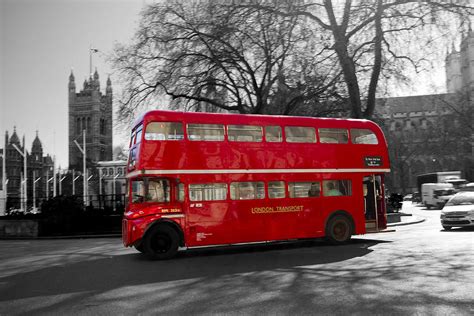 London Red Bus Photograph by David French