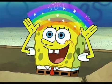 Imagination Rainbow Spongebob Spongebob Squarepants Snoopy