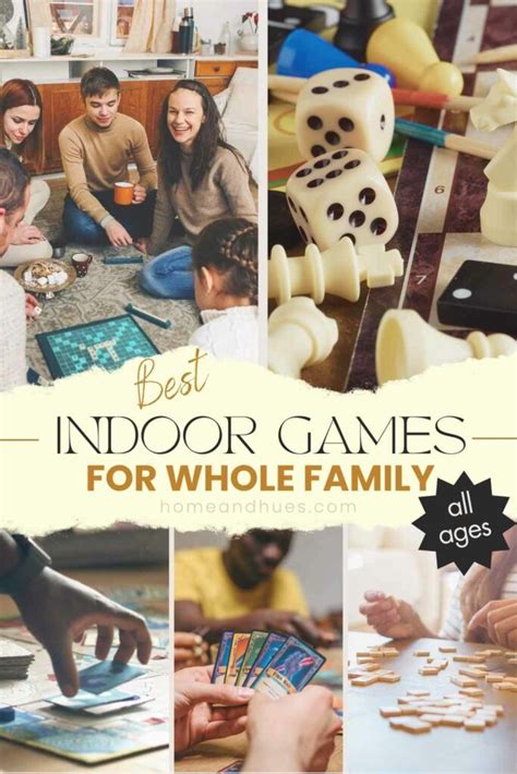 27 Popular Indoor Games For Family Fun - Home And Hues