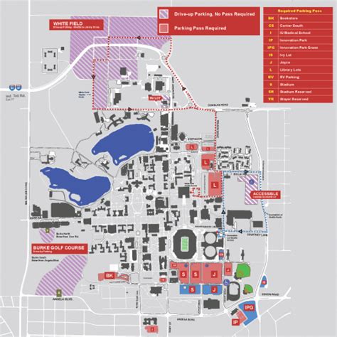 Florida State Parking Map - Printable Map