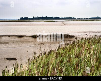 view of the river alde at iken near snape in suffolk summer iken canoe hire Stock Photo - Alamy